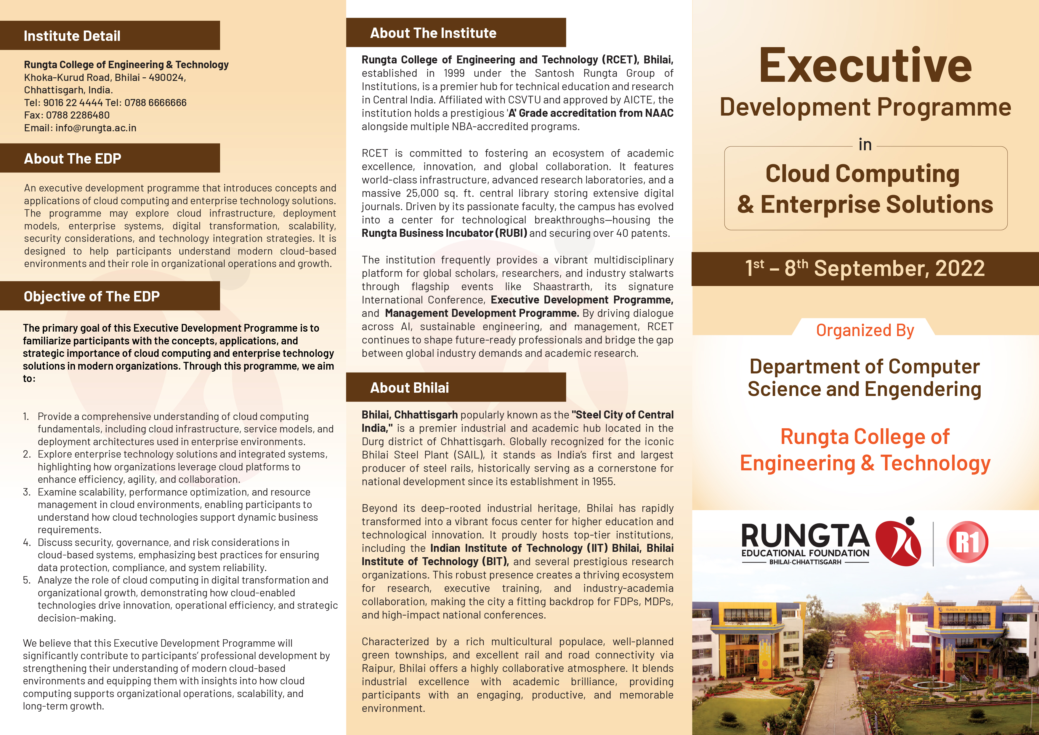 Executive Development Program in Cloud Computing & Enterprise Solutions